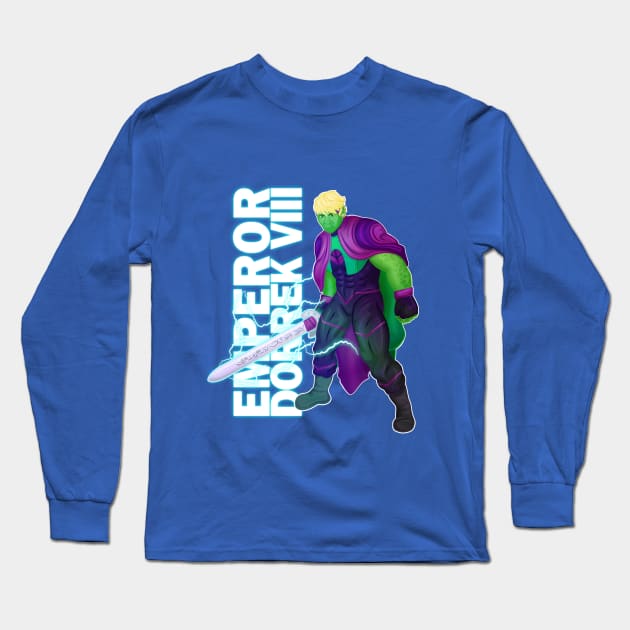 Emperor Hulkling! Long Sleeve T-Shirt by carcrashcarlos